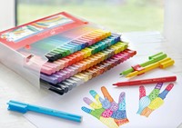 Kleurstiften Faber-Castell Connector assorti cadeauset à 80 stuks-2