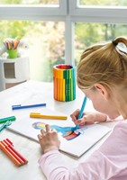 Kleurstiften Faber-Castell Connector assorti cadeauset à 80 stuks-2