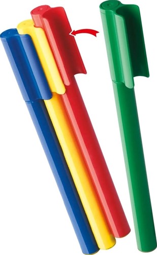 Kleurstiften Faber-Castell Connector assorti koffer à 60 stuks-1