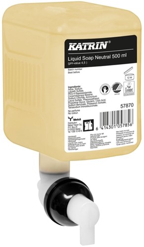 Handzeep Katrin Neutral vloeibaar 500ml 57870