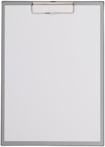 Klembord MAUL A4 staand PVC zilvergrijs-3
