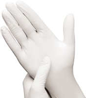 Handschoen Hynex nitril M wit 3.5g 100 stuks-3