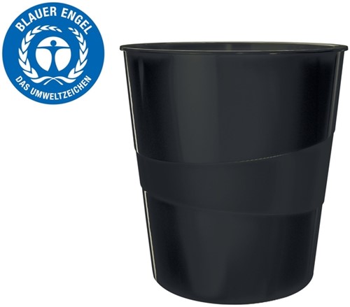 Papierbak Leitz Recycle range 15liter zwart-4