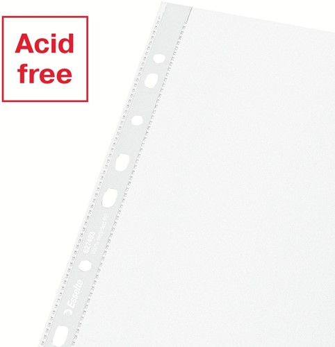 Showtas Esselte recycle PP A4 70µ 11-gaats transparant 100 stuks-1