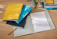 Ringband Leitz Cosy A4 2-rings O-mechaniek 25mm PP sereen blauw-1