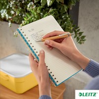 Notitieboek Leitz Cosy B5 160blz 100gr spiraal lijn blauw-8