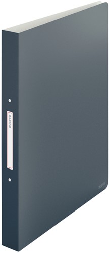 Ringband Leitz Cosy A4 2-rings O-mechaniek 25mm PP fluweel grijs