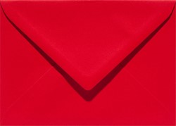 Envelop Papicolor EA5 156x220mm rood pak à 6 stuks