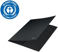 Dossiermap Leitz Recycle A4 3-kleps karton zwart-1