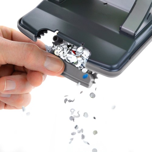 Perforator Rapesco Germ-Savvy Less Effort Eco X5-40ps antibacterieel 2-gaats zwart-2