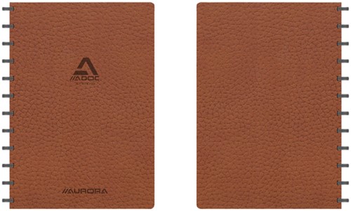 Schrift Adoc Business A4 lijn 144 pagina's 90gr bruin