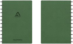 Schrift Adoc Business A4 ruit 5x5mm 144 pagina's 90gr groen