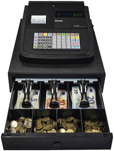 Kassa SAM4S ER-180U small zwart-1