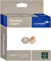 Magneet Legamaster hout 5 stuks-1