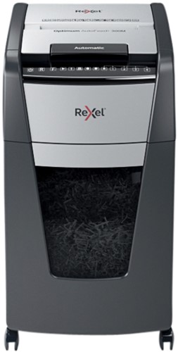 Papiervernietiger Rexel Optimum Auto+ 300M P5 snippers 2x15mm