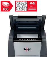 Papiervernietiger Rexel Optimum Auto+ 100X P4 snippers 4x28mm-2