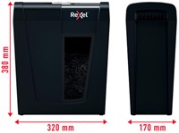 Papiervernietiger Rexel Secure X8 P4 snippers 4x40mm-3