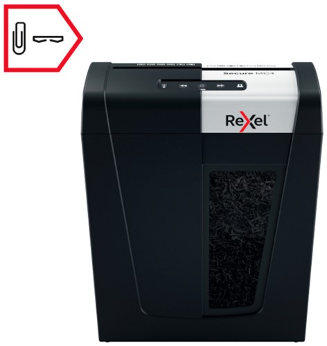 Papiervernietiger Rexel Secure MC4 P5 snippers 2x15mm-1