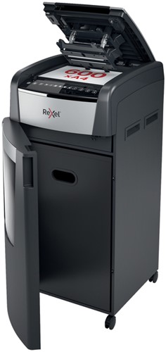 Papiervernietiger Rexel Optimum Auto+ 600M P5 snippers 2x15mm-4