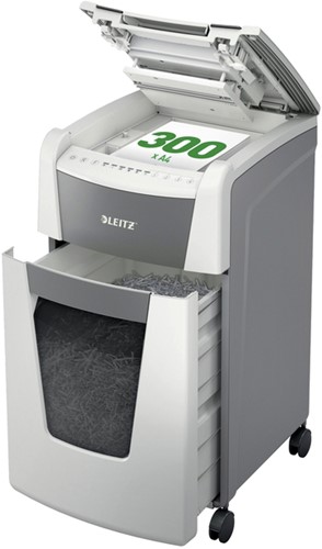 Papiervernietiger Leitz IQ Auto+ Office 300 P4 snippers 4x28mm-3