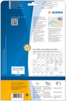 Etiket HERMA 4585 210x297mm weerbestendig transparant mat 10 stuks-3