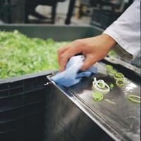 Reinigingsdoek Tork W8 Premium 1-laags 40 vel blauw 194450-7