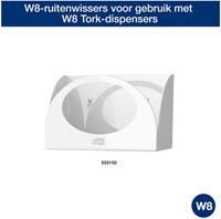 Reinigingsdoek Tork W8 Premium 1-laags 40 vel geel 194650-3