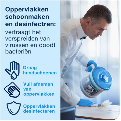 Handdoekroldispenser Tork M4 Performance Reflex turquoize 473180-1