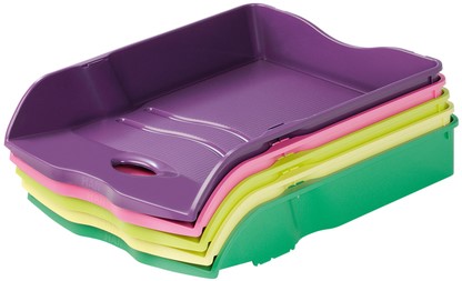 Brievenbak Han Re-LOOP A4 stapel- & nestbaar zwart-2