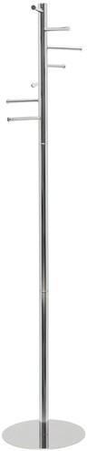 Kapstok MAUL Caurus staand 177cm 7 haken chroom