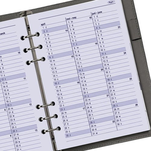 Agendavulling 2026 Kalpa A5 7dagen/2pagina's-1