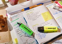 Markeerstift STABILO BOSS Original 70/4 pastel incl grijs ass 4st-8