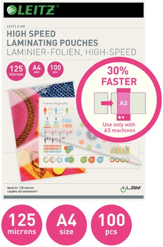 Lamineerhoes Leitz iLAM A4 High speed 125 mic-2