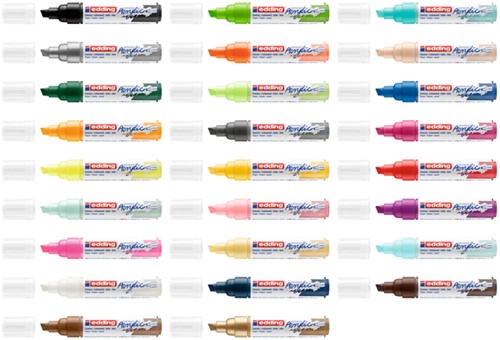 Acrylmarker edding e-5000 breed verkeersrood-3