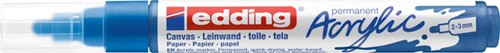 Acrylmarker edding e-5100 medium gentiaanblauw-4