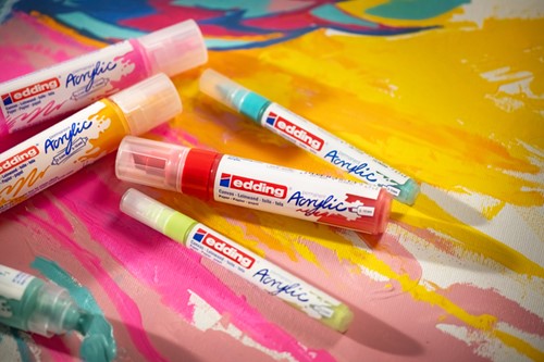 Acrylmarker edding e-5100 medium mosgroen-3