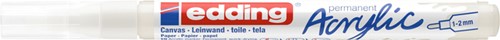 Acrylmarker edding e-5300 fijn verkeerswit-2