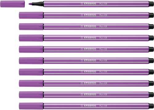 Viltstift STABILO Pen 68/60 medium vergrijsd violet-3