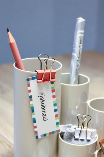 Papierklem MAUL 215 foldback 7mm + 9mm assorti 24 stuks-3