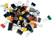 Papierklem MAUL 215 foldback 19mm capaciteit 7mm assorti 12 stuks-6