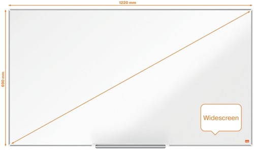 Whiteboard Nobo Impression Pro widescreen 69x122cm staal-4