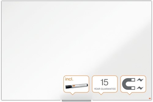 Whiteboard Nobo Impression Pro 120x180cm staal-2
