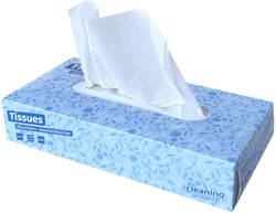 Facial tissues Cleaninq 2-laags 100 vel wit