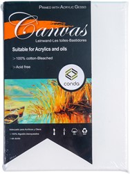 Canvas Conda 13x18cm gebleekt katoen