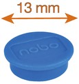 Magneet Nobo 13mm blauw 10 stuks-1