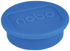 Magneet Nobo 24mm blauw 10 stuks
