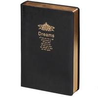 Notitieboek Kalpa Dreams 214x145x40mm blanco zwart