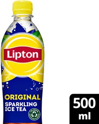 Frisdrank Lipton Ice tea sparkling petfles 500ml