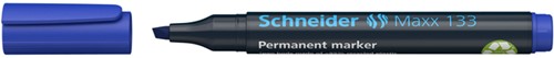 Viltstift Schneider Maxx 133 schuin 1-4mm blauw