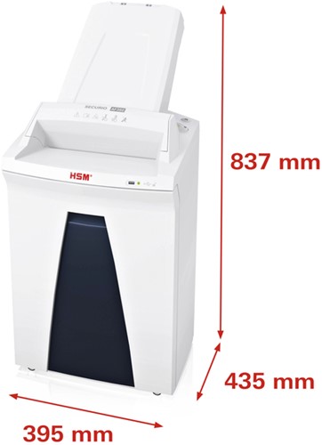 Papiervernietiger HSM Securio AF350 snippers 4,5x30mm-3